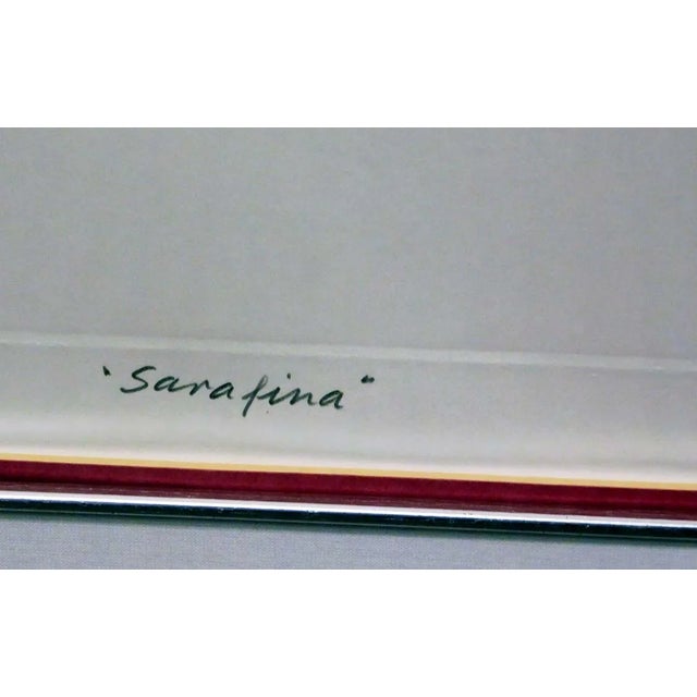 G H Rothe Sarafina 1989 Ballet Dancer Hand Signed Framed Mezzotint For Sale In Denver - Image 6 of 6