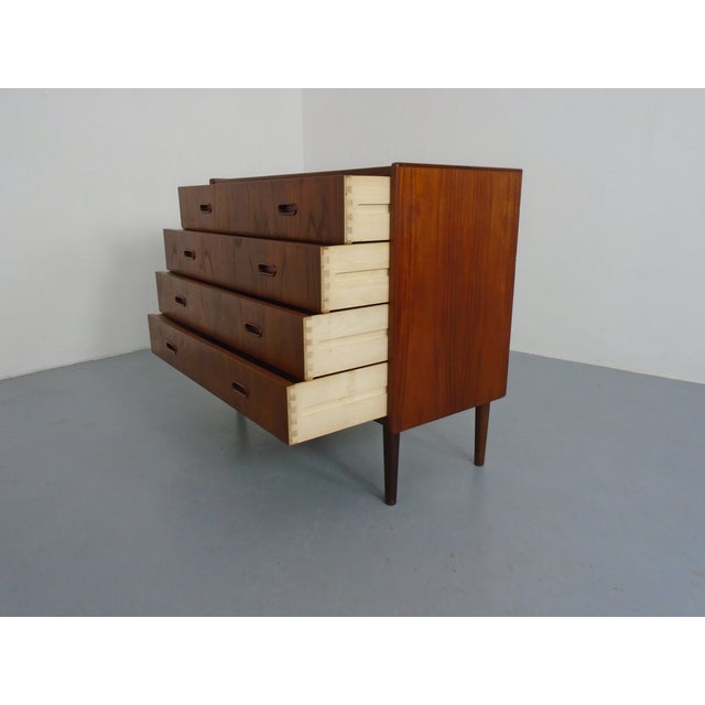 Danish Teak Chest of Drawers, 1960s For Sale - Image 10 of 17