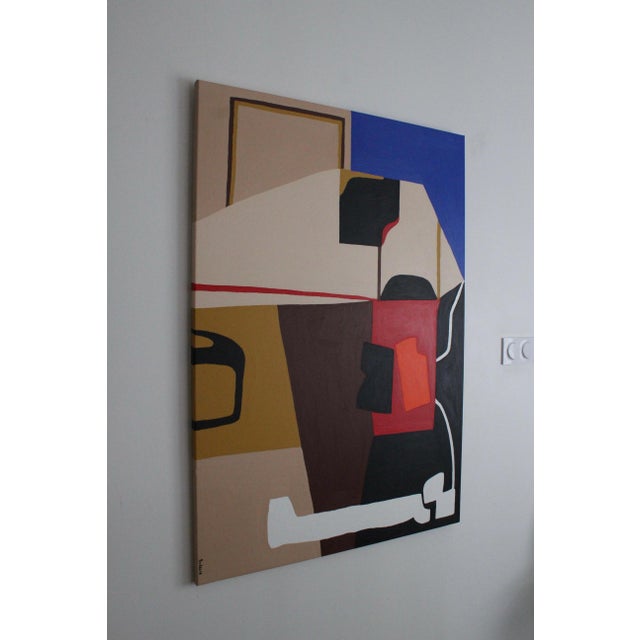 Bodasca, Geometric Abstract N04, 2026, Acrylic on Canvas For Sale - Image 6 of 13