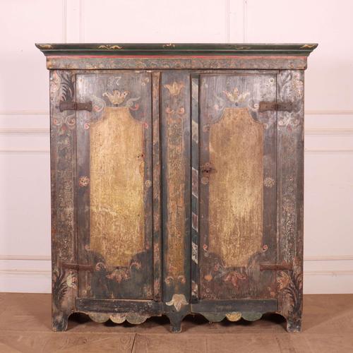 Austrian Marriage Cabinet in Pine For Sale - Image 12 of 12