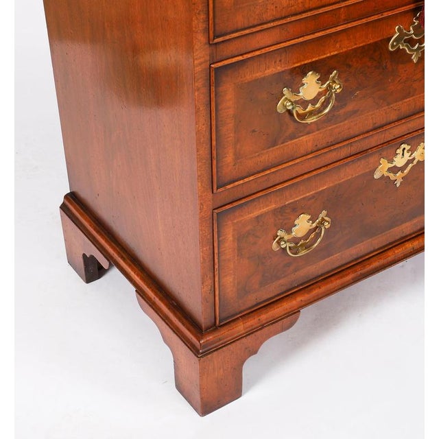 Vintage Bedside Tables in Burr Walnut, Set of 2 For Sale - Image 17 of 18
