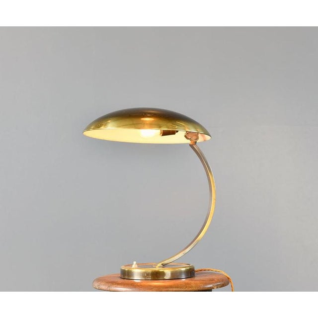 Mid Century Bauhaus Lamp By Kaiser Idell Model 6751 Circa 1950s German ~ 1950s - 40cm tall x 35cm wide x 37cm Condition...