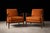 Giuseppe Scapinelli Pair of Armchairs in Caviúna & Burnt Caramel Mohair Velvet, Brazil, 1950s For Sale - Image 10 of 17