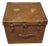 Antique Canvas Travel Trunk For Sale