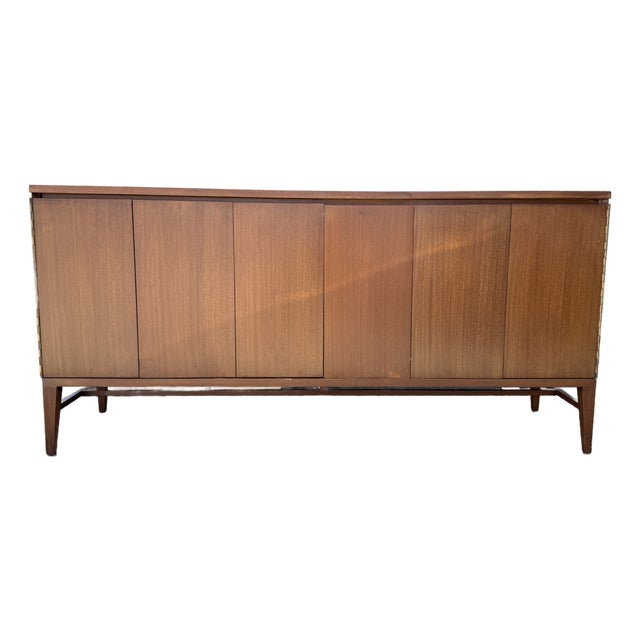 1950s Calvin Furniture Irwin Collection Long Chest of Drawers, Attributed For Sale