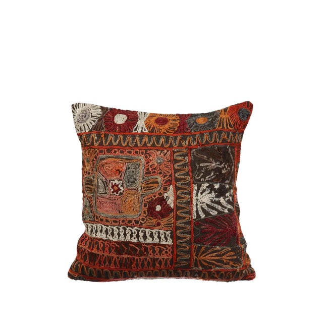 Decorative Kilim Pillow Cover For Sale - Image 4 of 4