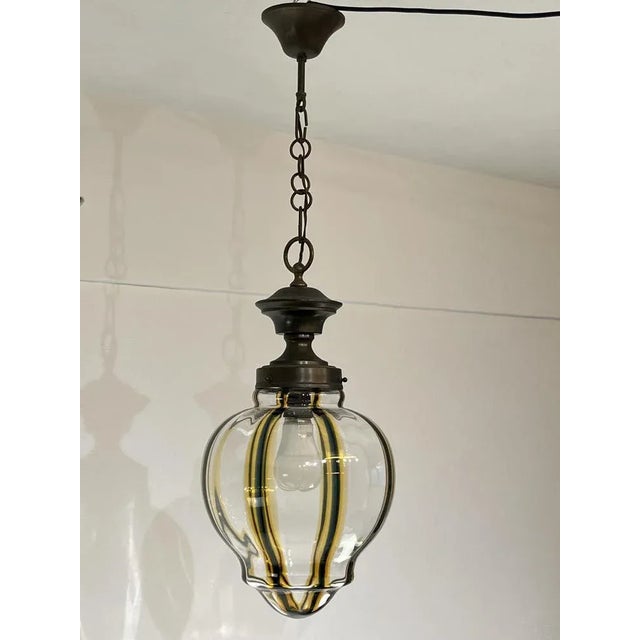 Murano Glass Ceiling Light, Italy, 1960s For Sale - Image 9 of 9