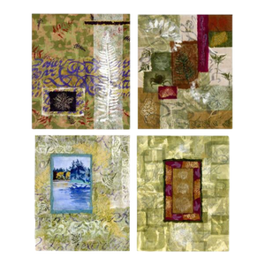 Contemporary Set of Four Nature Prints