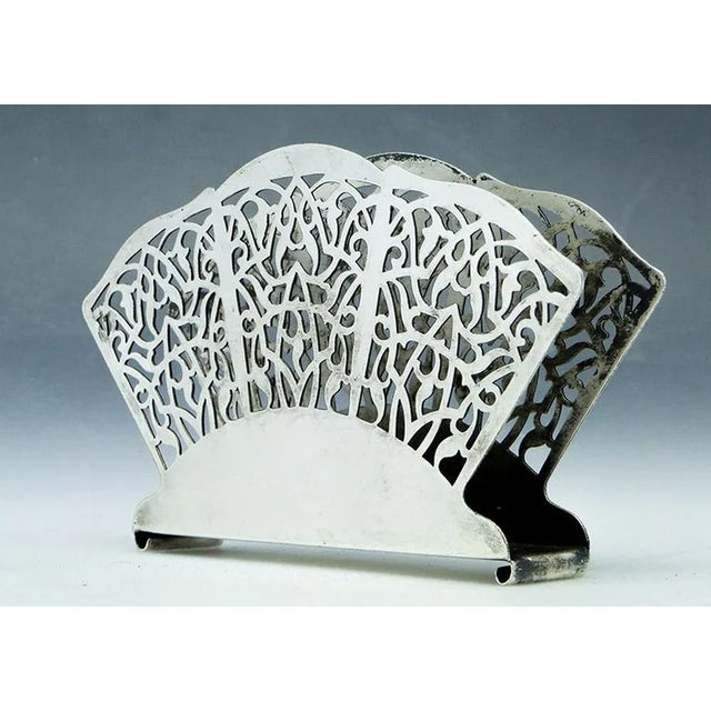 Metal Art Deco Napkin Holder, Germany, 1950s For Sale - Image 7 of 7