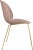 GamFratesi 'Beetle' dining chair with brass conic base. Designed by Danish-Italian design-duo GamFratesi in 2013. The...
