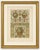 Louis xvi decorative panel chromolithograph by albert racinet, paris, c. 1873 : an exceptional original antique...