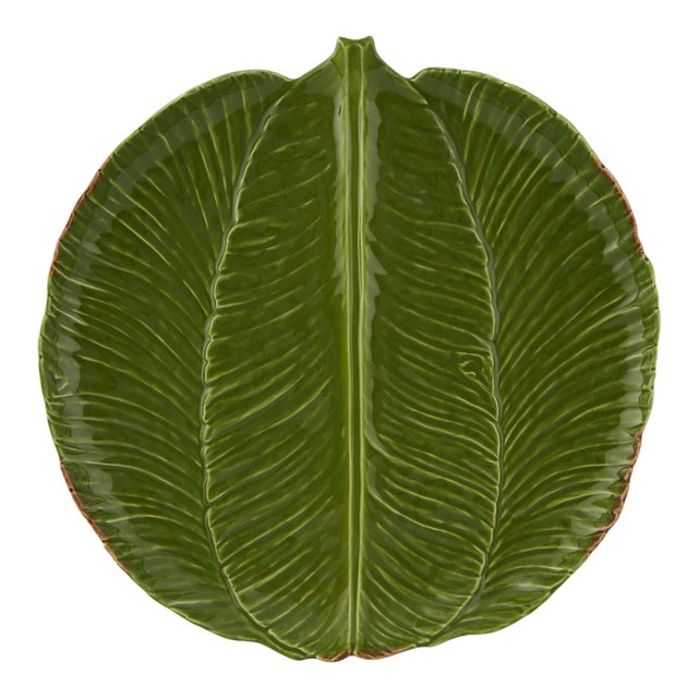 Bordallo Pinheiro Bananas from Madeira Tart Tray For Sale