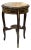 Baroque Accent Table With Marble Top & Ornate Gold Details For Sale
