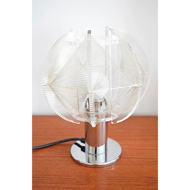 1970s Table Lamp by Paul Secon for Sompex, 1970s For Sale - Image 5 of 7