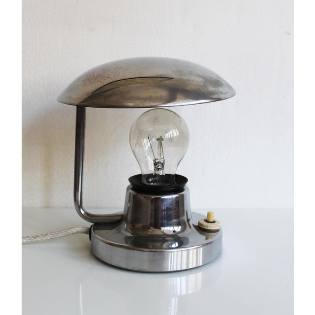 1950s Modernist Table Lamp from Napako, 1950s For Sale - Image 5 of 11
