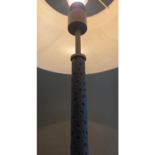 Baker Lexicon Collection Brutalist Coralium Table Lamp For Sale - Image 9 of 13