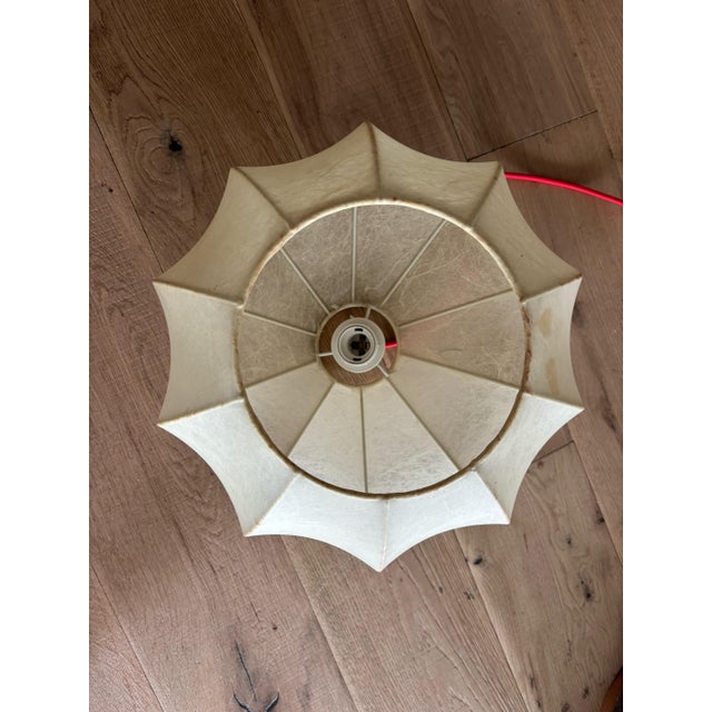 1960s Cocoon Pendant Light For Sale - Image 4 of 5