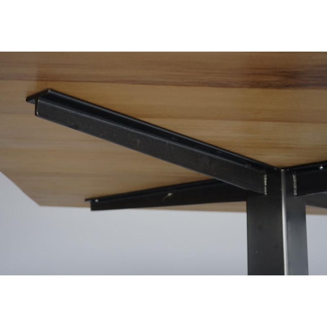 Brutalist Dining Table with Cherry Top by Wim den Boon, 1961 For Sale - Image 15 of 18