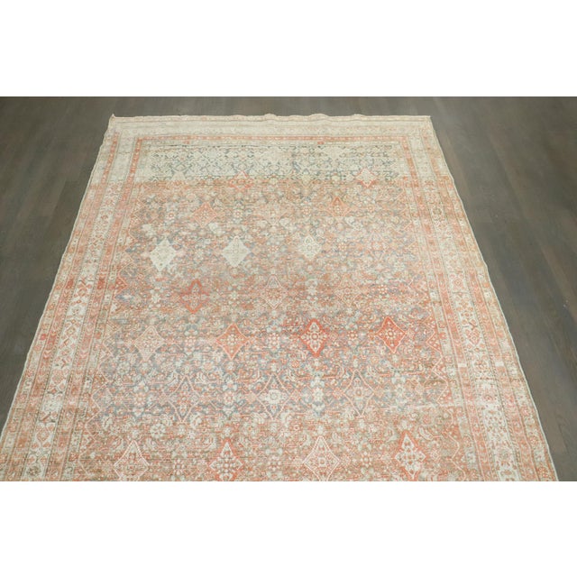 Textile Gallery Size Antique Malayer Rug, 6' X 12'5'' For Sale - Image 7 of 8