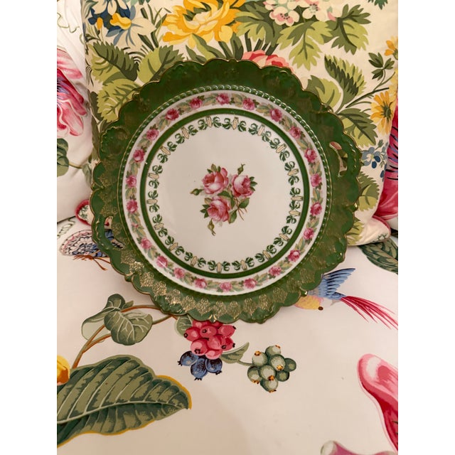 1930s Austrian Porcelain Serving Plate For Sale In Charleston - Image 6 of 8