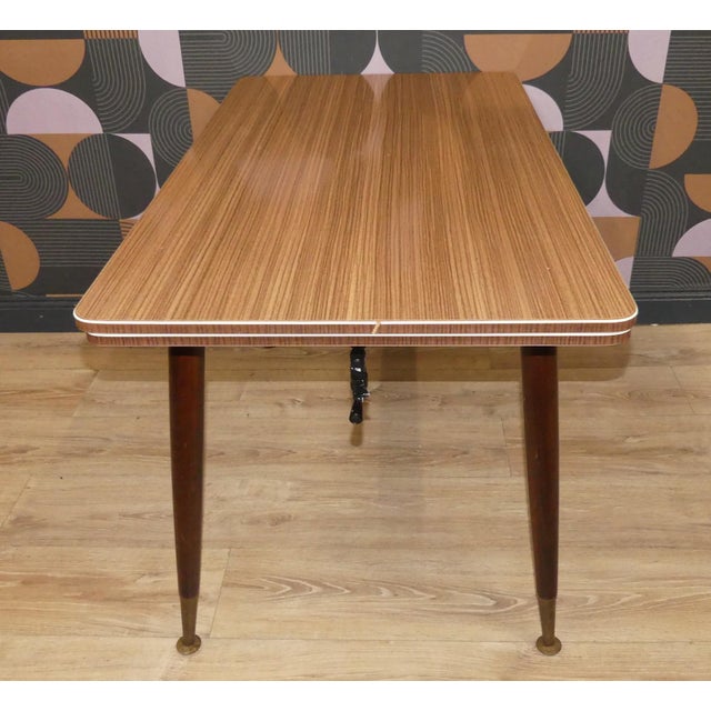 Vintage Extendable Coffee Table with Crank, 1960s For Sale - Image 6 of 11