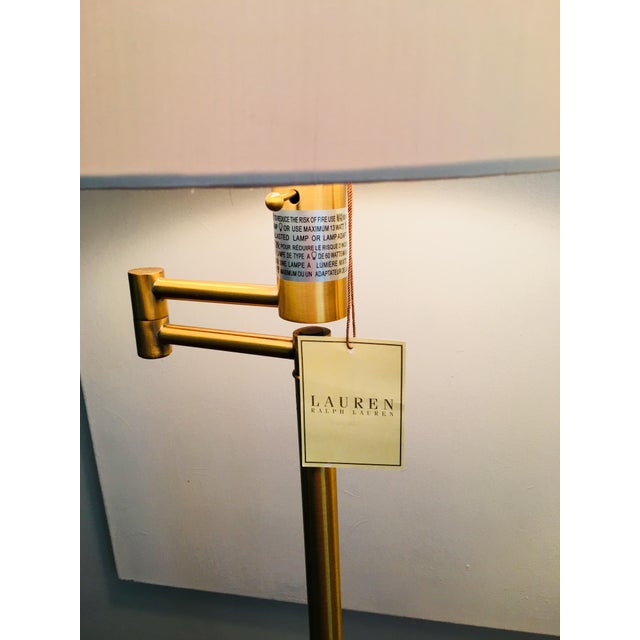 2010s Modern Ralph Lauren Swing Arm Floor Lamp For Sale - Image 5 of 12