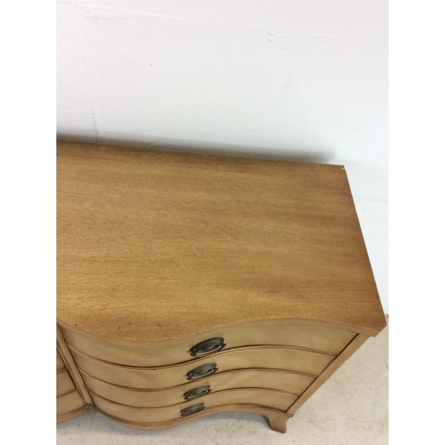 Mid Century Eight Drawer Lowboy Dresser by Drexel For Sale - Image 9 of 12