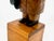Brown Swedish Wooden Hand Carved Man with Hat Sculpture with Money Box, 1910s For Sale - Image 8 of 12