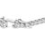 Immerse yourself in the timeless elegance of this 14K white gold tennis bracelet, where sophistication meets modern...