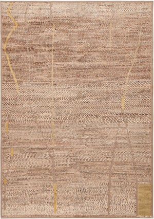 Nazmiyal Collection Eclectic Tribal Design Contemporary Rug