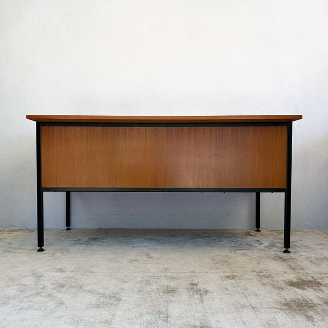 Teak Executive Desk from Abbess Linear, 1965 For Sale - Image 11 of 13
