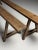 French Dining Benches in Oak, Set of 2 For Sale - Image 11 of 11
