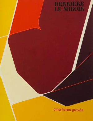Palazuelo Original Lithograph Dm01207 Derriere Le Miroir 1974