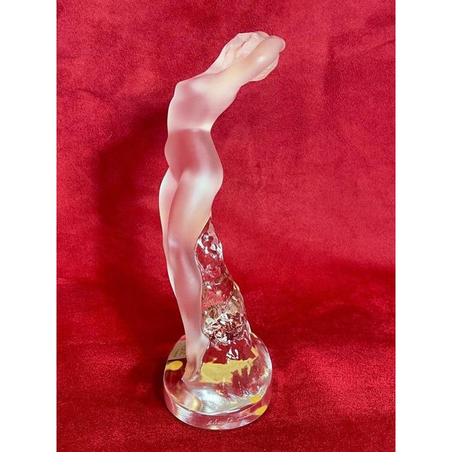 Naked Woman in Crystal from R. Lalique For Sale - Image 8 of 13