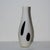 2000 - 2009 White and Black 2000's Art Glass Vase For Sale - Image 5 of 5