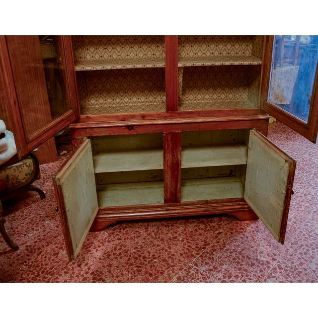 Rustic Cabinet in Fir Wood, Italy, 1800s For Sale - Image 12 of 18