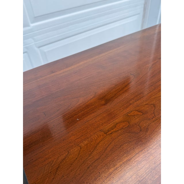 Late 20th Century Solid Cherry Chippendale Bachelors Chest For Sale - Image 10 of 10