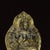 Bronze Vintage Gilt Bronze Thousand-Hand Guanyin Statue With Halo For Sale - Image 8 of 9