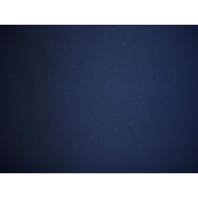 Kravet Couture Deep Navy Blue Heavy Wool Felt Upholstery Fabric Chairish