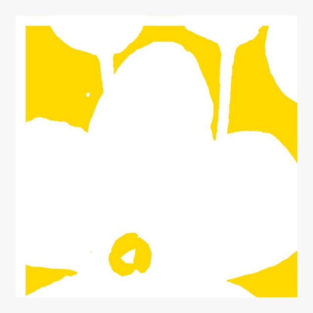 Fabulous Flowers in Yellow, No. 1 Fine Art Print 58" X 58" by Liz Roache For Sale - Image 4 of 5