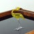 Elegant hand-blown glass flamingo designed by Jaroslav Brychta (1895–1971), one of the most important figures of Czech art...