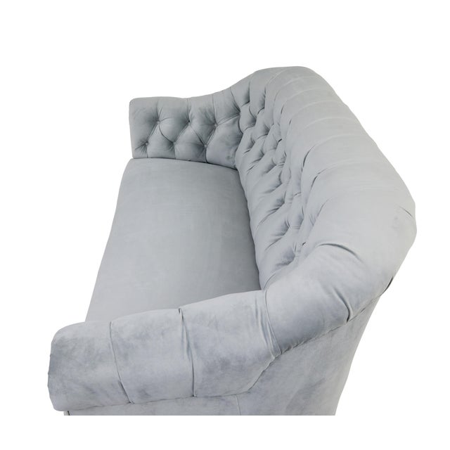 Antique Buttonback Sofa and Chairs, 1900, Set of 3 For Sale - Image 10 of 15