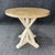 Shabby Chic Rustic Round Distressed Oak Side Table For Sale - Image 3 of 11