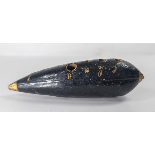 20th Century Italian American Terra Cotta Pottery Ocarina Musical Instrument For Sale - Image 4 of 11