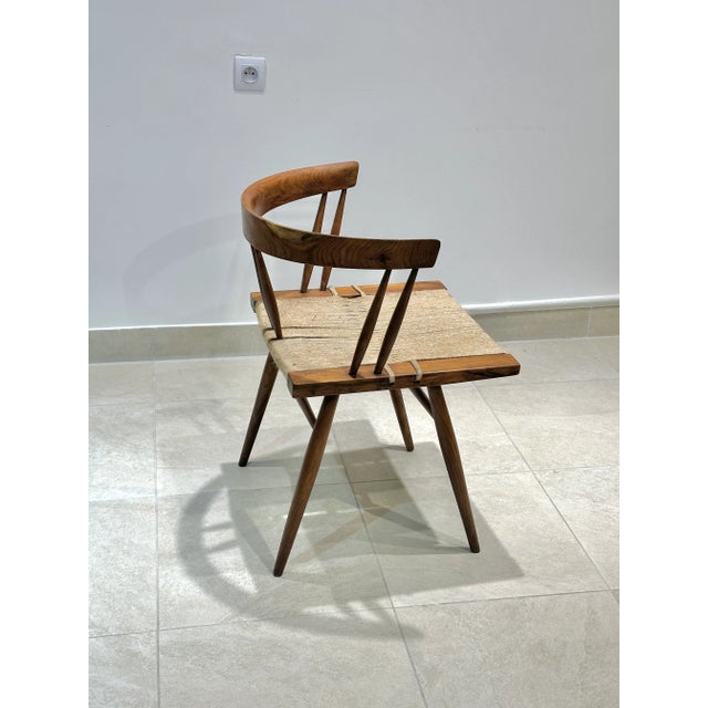 1960s Seagrass Chairs by Georges Nakashima , 1960s, Set of 4 For Sale - Image 5 of 11