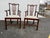 English Late 20th Century Set of 8 Solid Mahogany Straight Leg Chippendale Style Dining Chairs For Sale - Image 3 of 16
