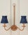 Textile Currey & Company Annabelle Indigo Tapered Chandelier Shade For Sale - Image 7 of 7