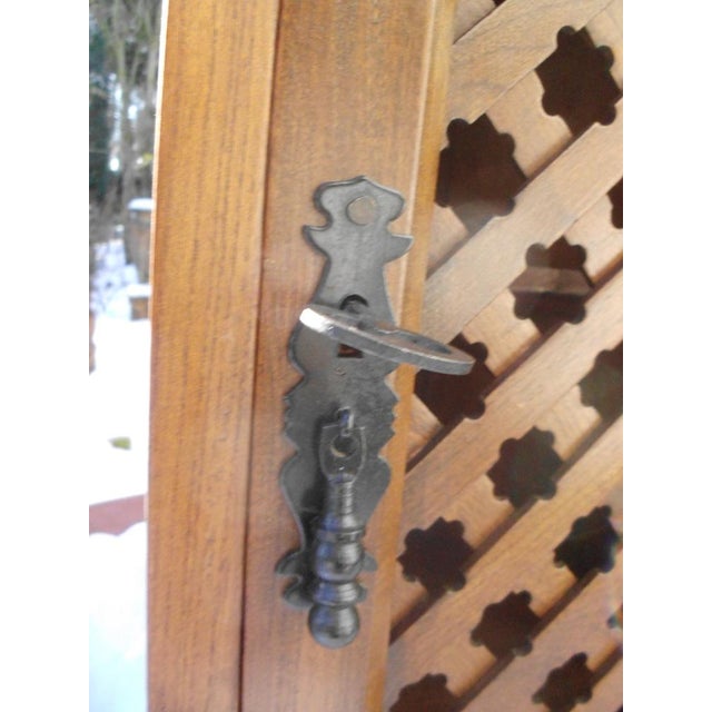 1960s Corner Cabinet in Wood, 1960s For Sale - Image 5 of 14