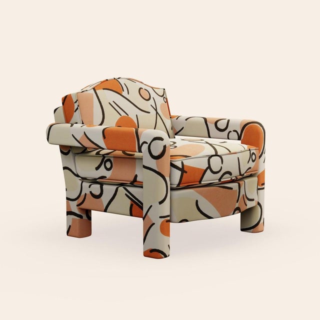 Red Elio Lounge Chair by Ceraudo For Sale - Image 8 of 8