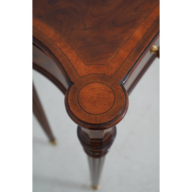 Theodore Alexander Georgian Style Mahogany Console Table For Sale In Philadelphia - Image 6 of 18